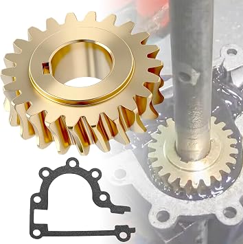 Ohoho 51405MA Brass Worm Gear for Craftsman 2 Stage Snowblowers
