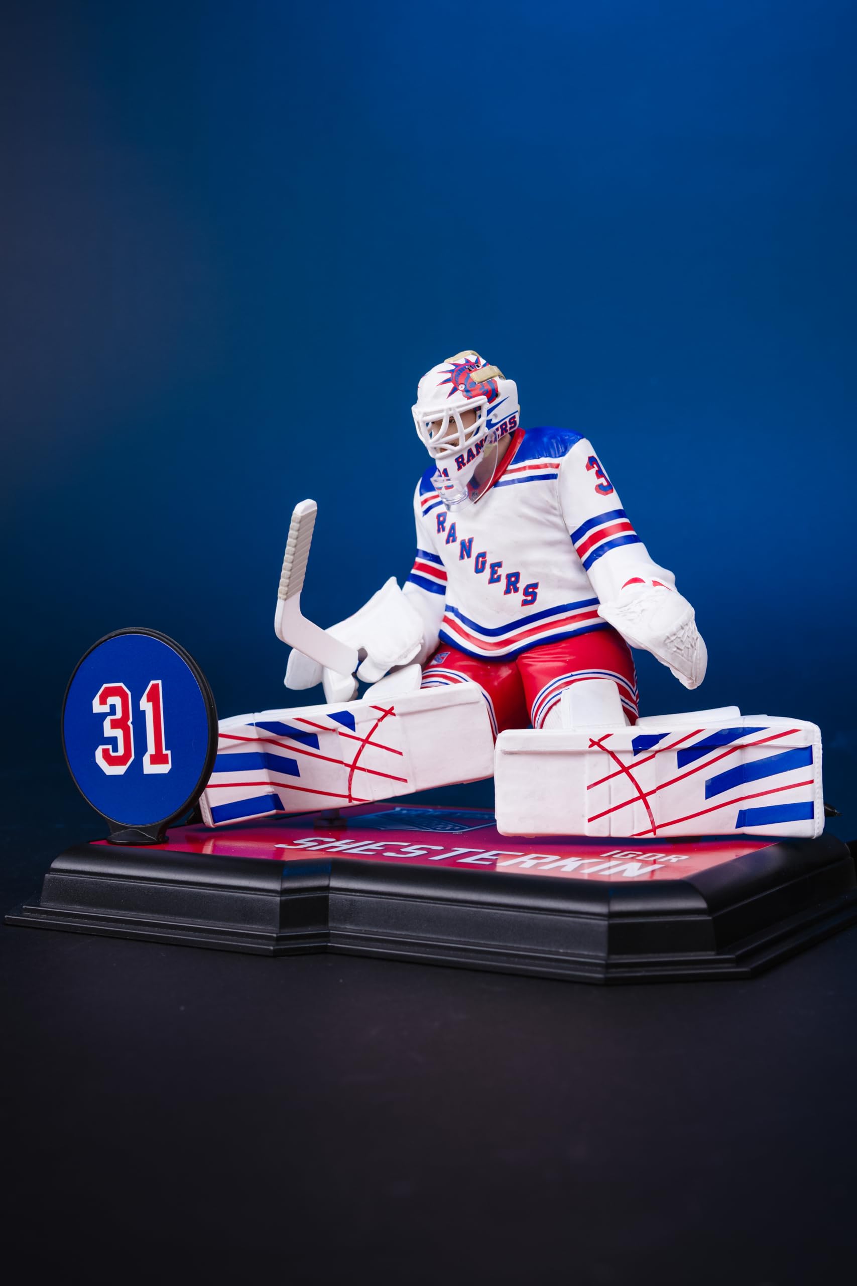 McFarlane Toys - Igor Shesterkin (New York Rangers) NHL 7 "Posed Figure McFarlane SportsPicks