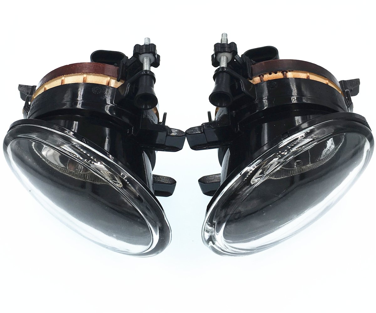2 Pcs OEM # 5KD941699 5KD941700 Luces antiniebla delanteras del Parachoques delantero y derecho de 2 Pcs Para VW Jetta 6 Golf MK6 Eos Touran Tiguan
