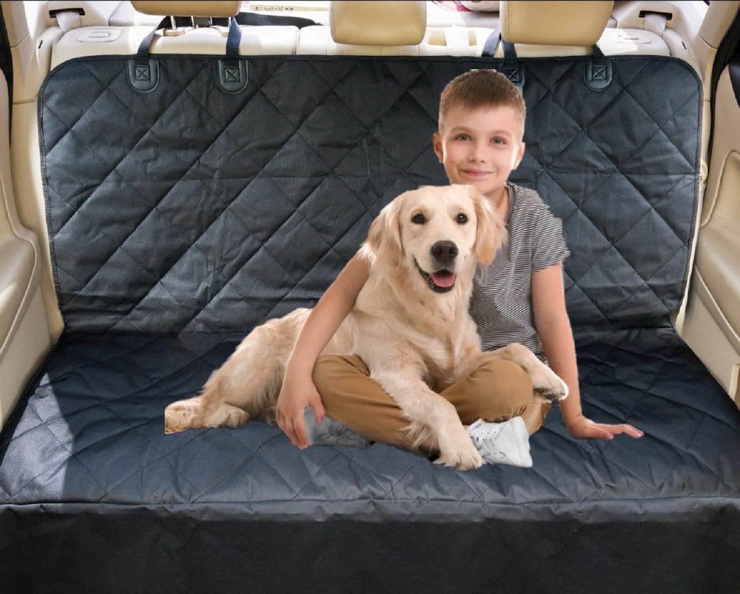 Ankaflex-Köpek İçin Araba Araç Oto Koltuk Kılıf Örtü Evcil Hayvan Seyahat Örtüsü Çantası Köpek Aksesuarı
