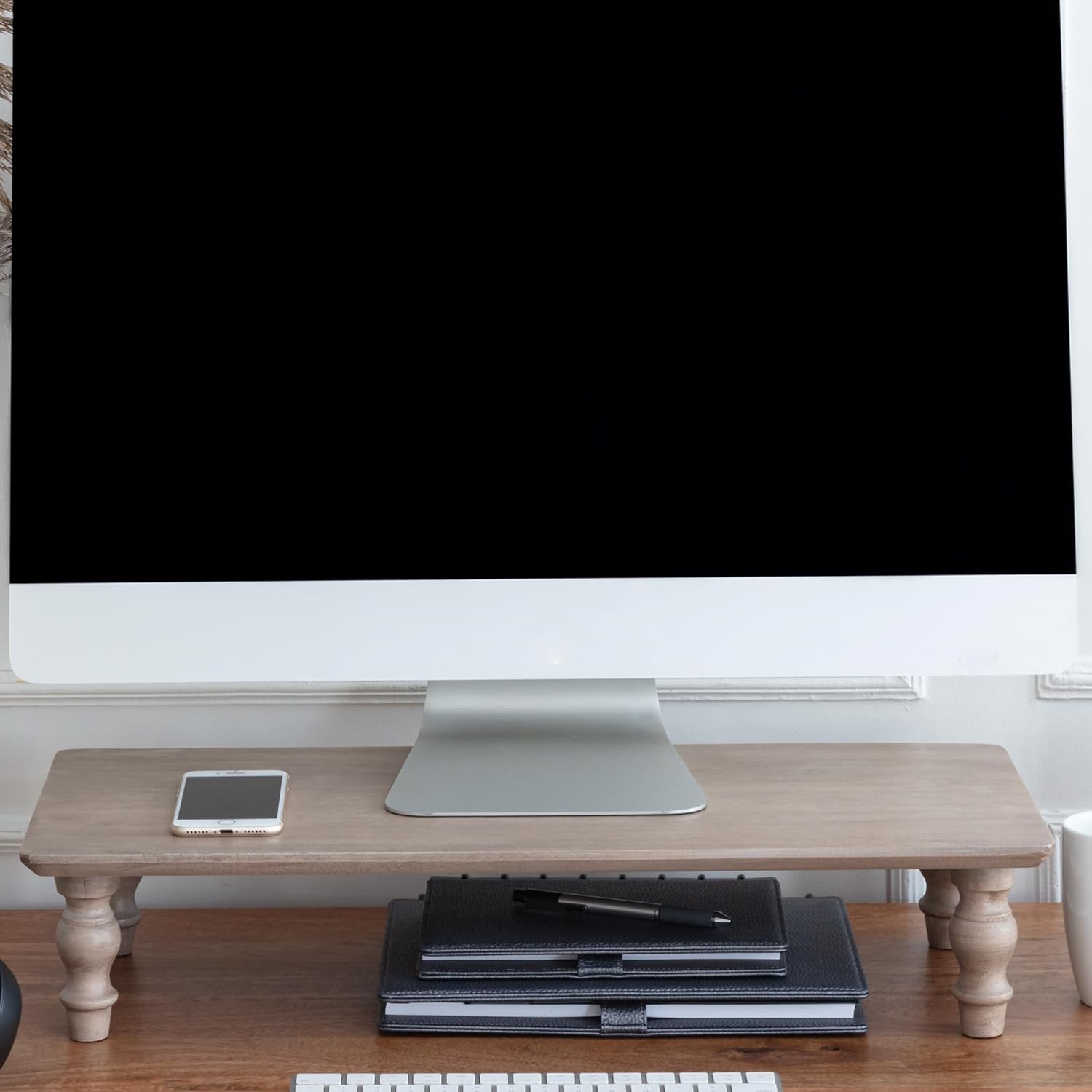 Amazon.com: Anji Mountain Monitor Stand - Desktop Organizer & Laptop ...