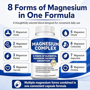 Magnesium Complex 1000mg with 8 Forms Glycinate