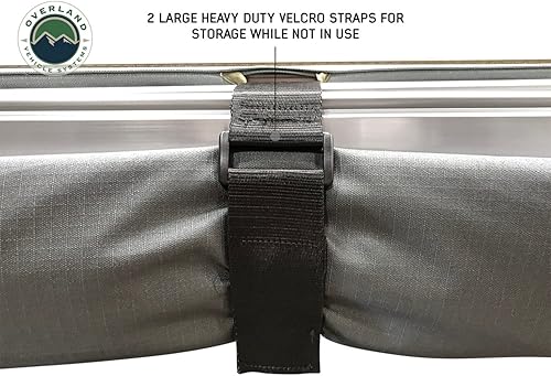 Miniatura 8 de Overland Vehicle Systems 18039909 Nomadic Toldo de 4.5 pies con cubierta negra