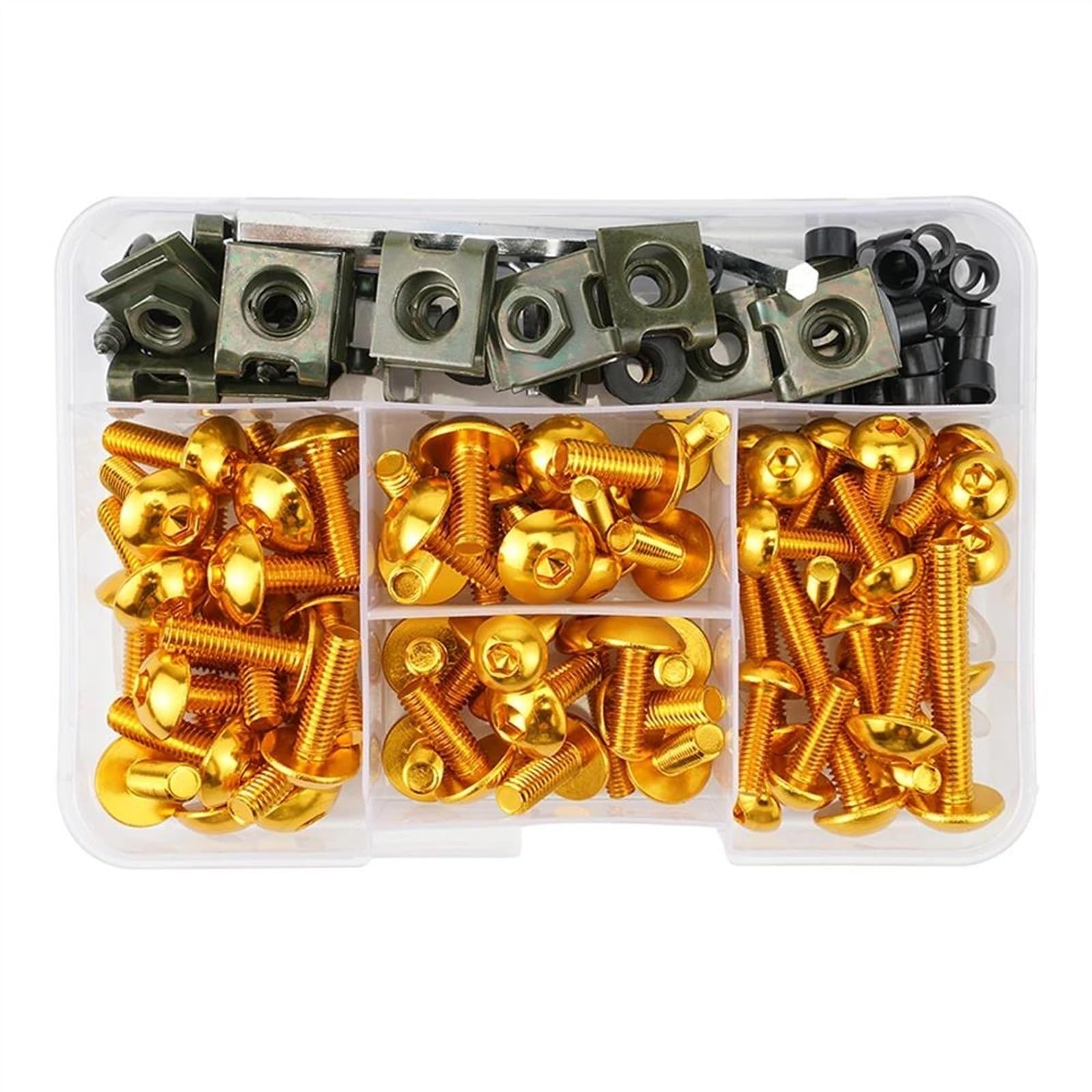 Motorcycle Fairing Screws Kit Body Nut For CBR600RR CBR900RR CBR929RR CBR1000RR CBR 600RR CBR600 F2 F3 F4(Gold)