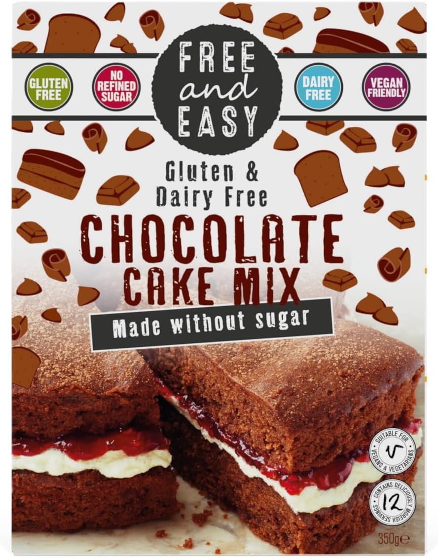 Free & Easy Chocolate Cake Mix 350g