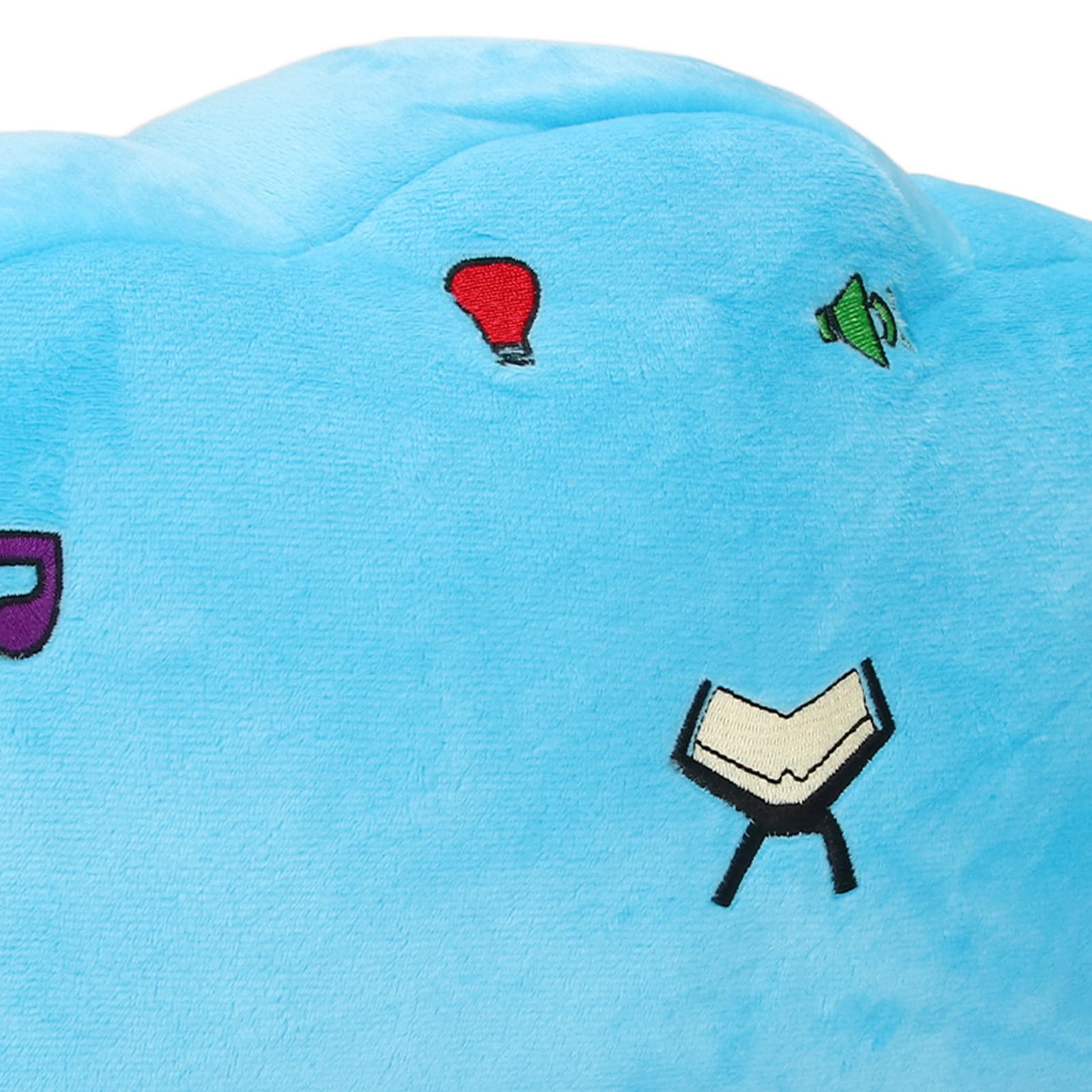 Oreiller coran pour Enfants, Oreiller pour Enfants en Polyester, lumière LED Douce et Confortable pour décorations pour Coussin
