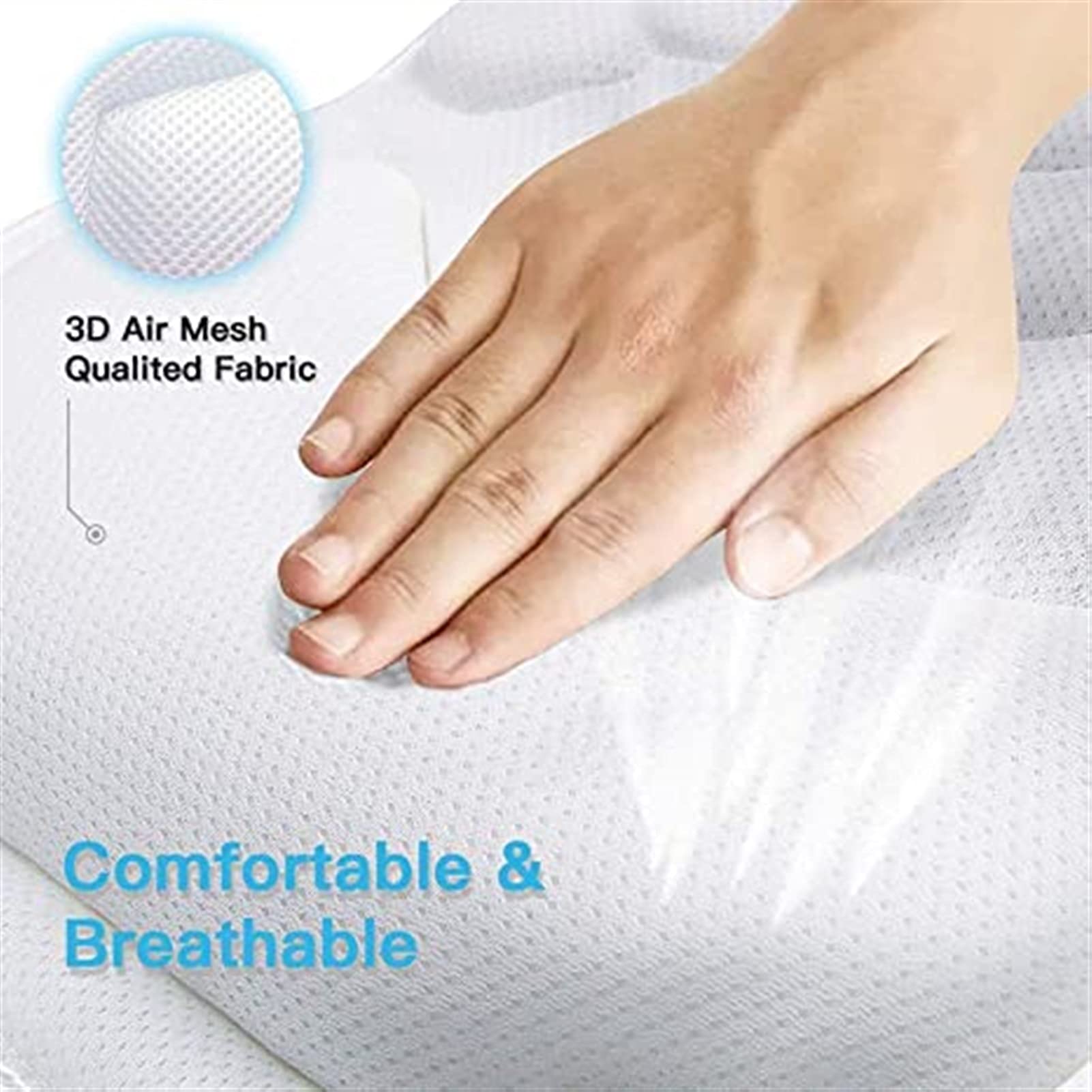 Everlasting Comfort Bath Pillow Fast Drying Bathtub Cushion