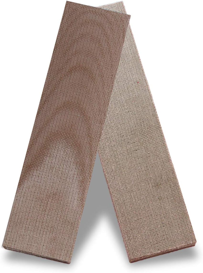 TeroTuf Knife Handle Scales- 3/8" Thick- Knifemaking, Knife Scales, Bushcrafting, Made in The USA (Tan)