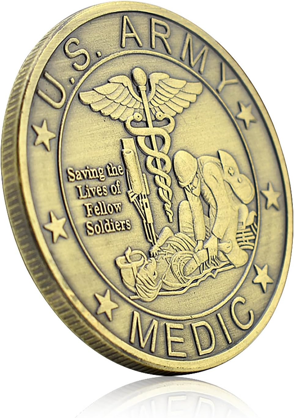 U.S. Army Challenge Coin - Military Coin with 1775 Symbol, for Army Veterans and Soldiers