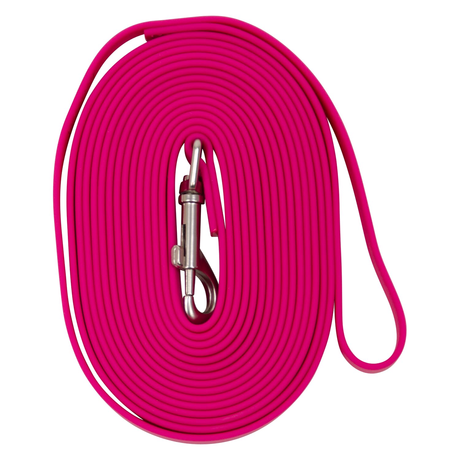 JACK AND VANILLA, Sport Expedition Robust Dog Lead with Secure Carabiner, Adjustable Length, Elegant Fuchsia Design, Optimal Comfort for Walking, S-Wide, Fuchsia, Model Sport Expedition