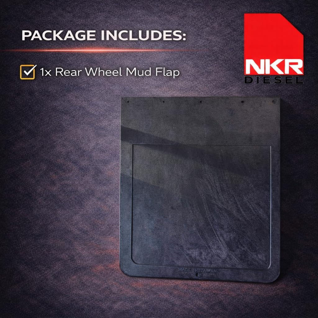 Rear Wheel Mud Flap Compatible with Isuzu NPR NPR-HD NQR NRR XD