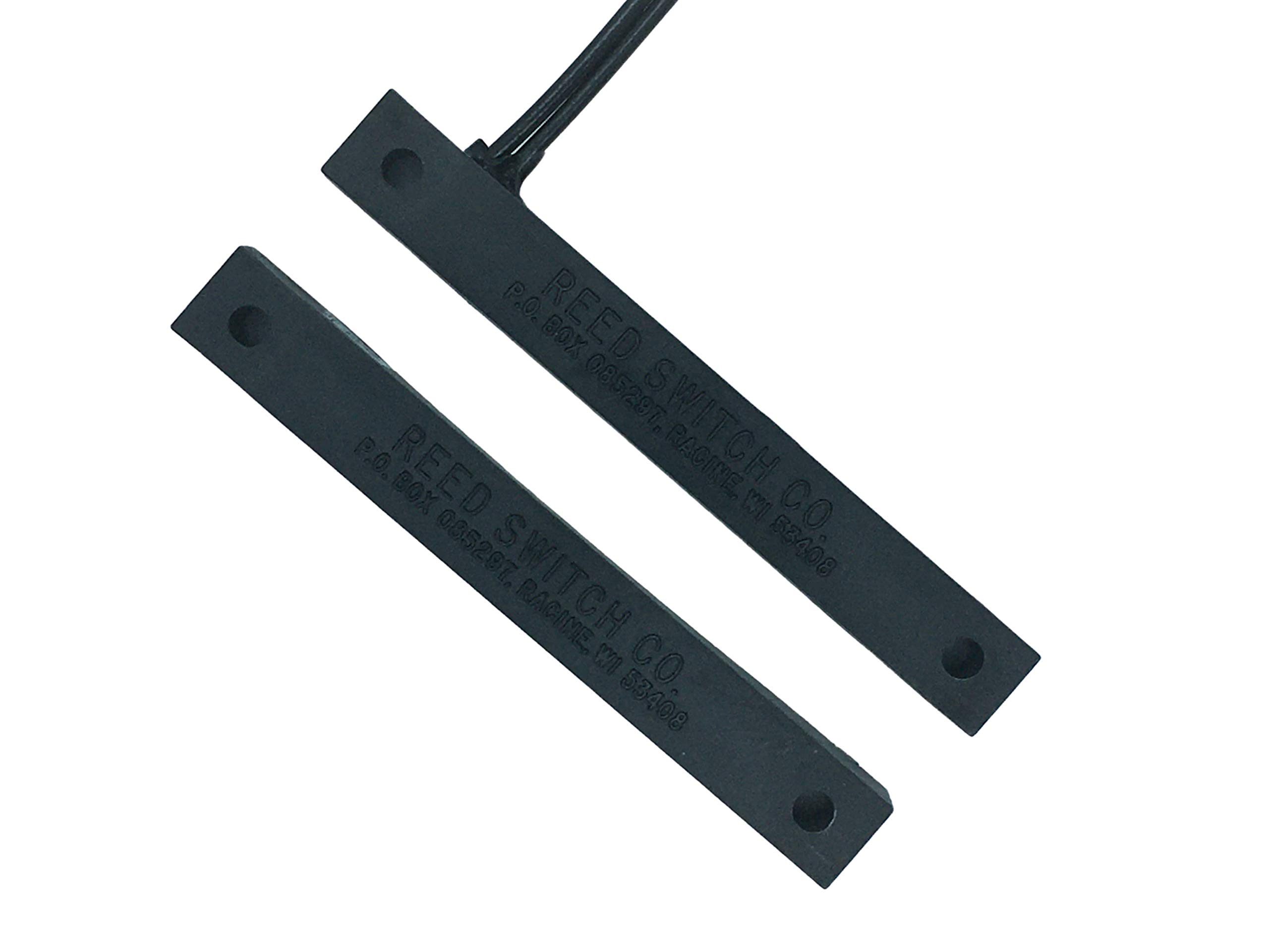 2020-1960-10K, Magnetic Reed Sensor + Actuator Kit, Plastic, SPST - Form A, 60W 400V 3A, Qty: 1 Kit