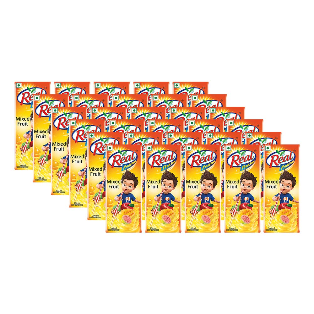 Real Fruit Power Mixed Fruit ,200ml (Pack of 30) (B07TLVD9NS) Amazon Price History, Amazon Price Tracker