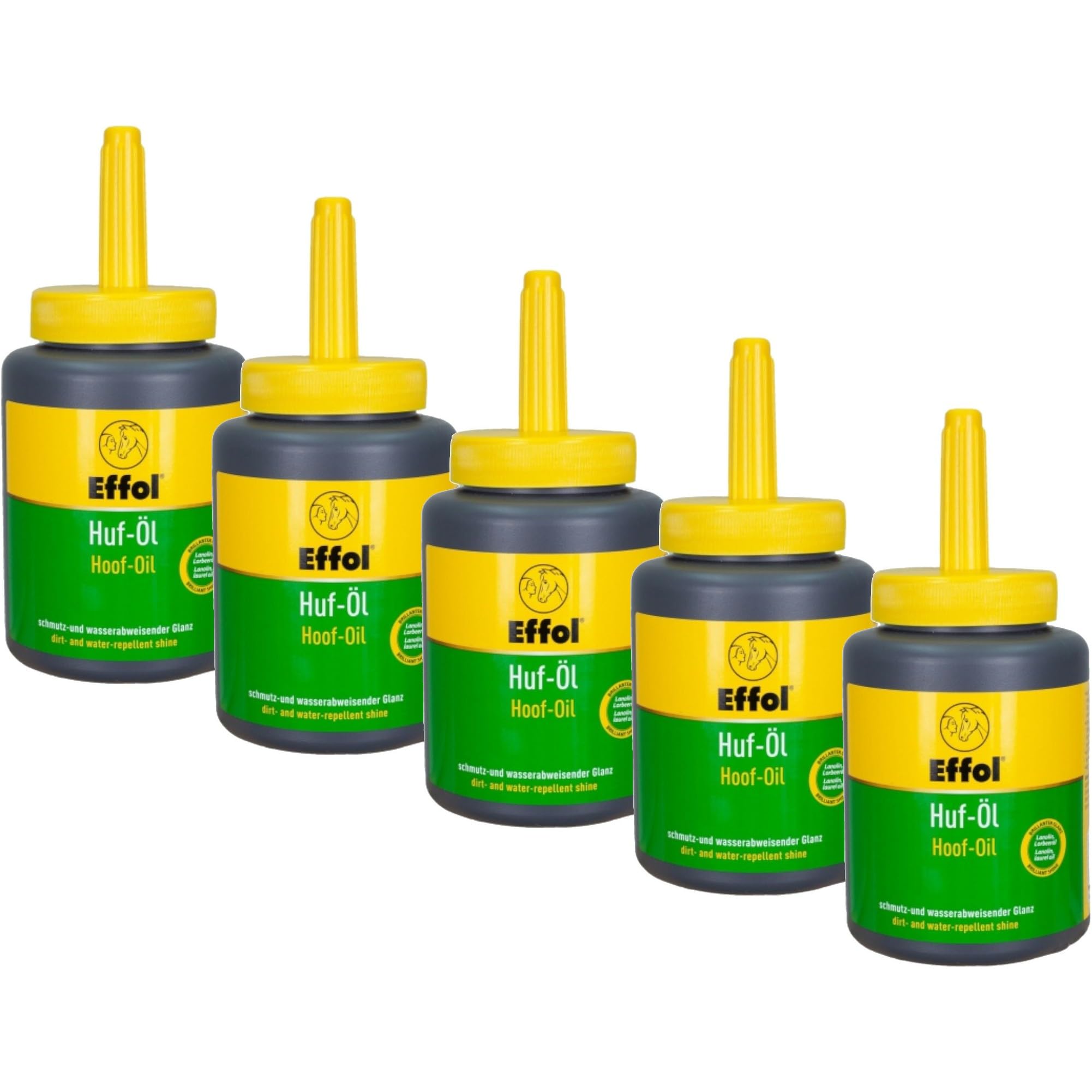 RL24 - Huf-Öl – 5 x 475 ml Pinselflasche (5er Set)