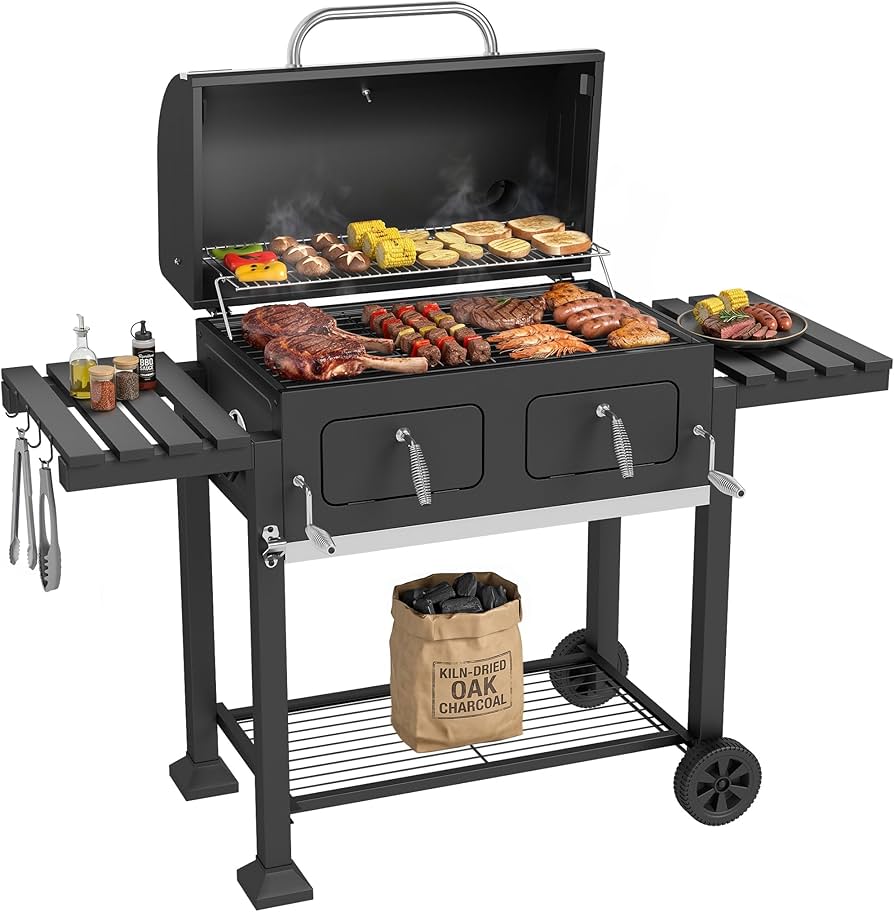 Amazon.com: Sophia & William Extra Large Charcoal BBQ Grills with