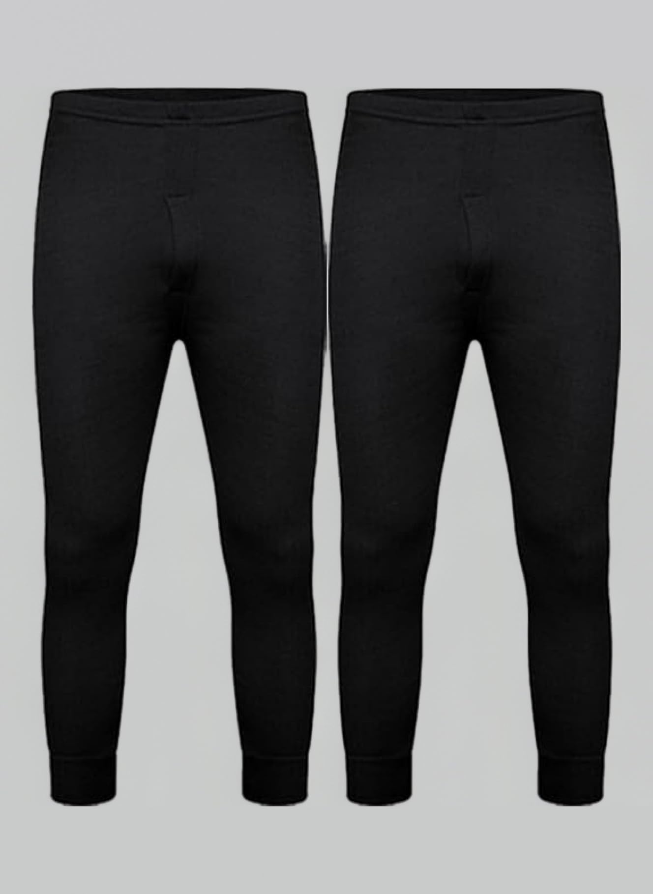 Men's Thermal 2 Pack Long John Bottom Trouser Warm Base Layer for Winter Suitable for Daily Use High-Performance Bottom Trouser