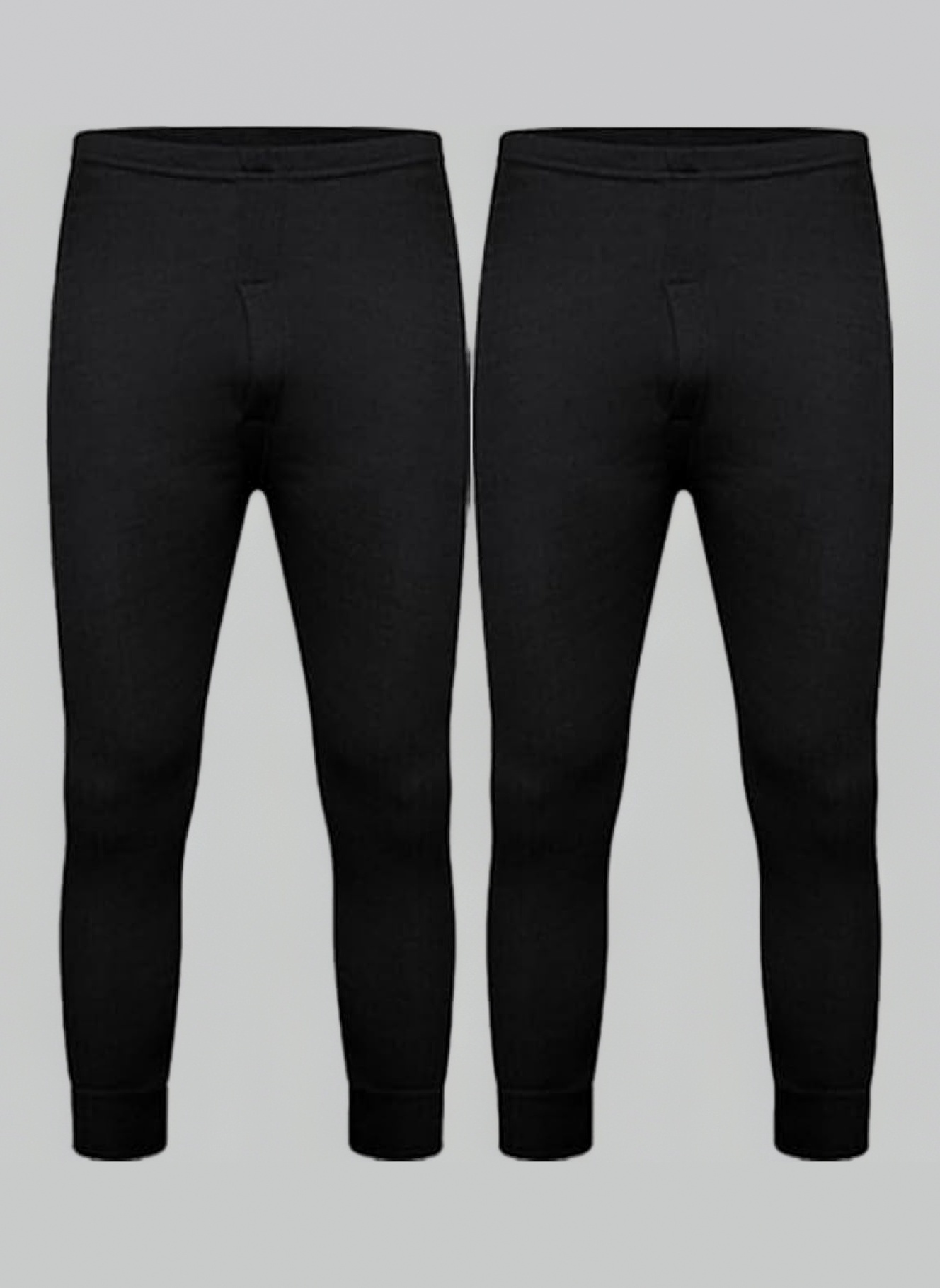 Men's Thermal 2 Pack Long John Bottom Trouser Warm Base Layer for Winter Suitable for Daily Use High-Performance Bottom Trouser