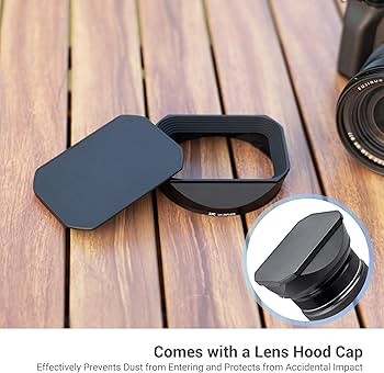 Amazon.com : JJC Metal Square Lens Hood Shade for Fuji Fujifilm