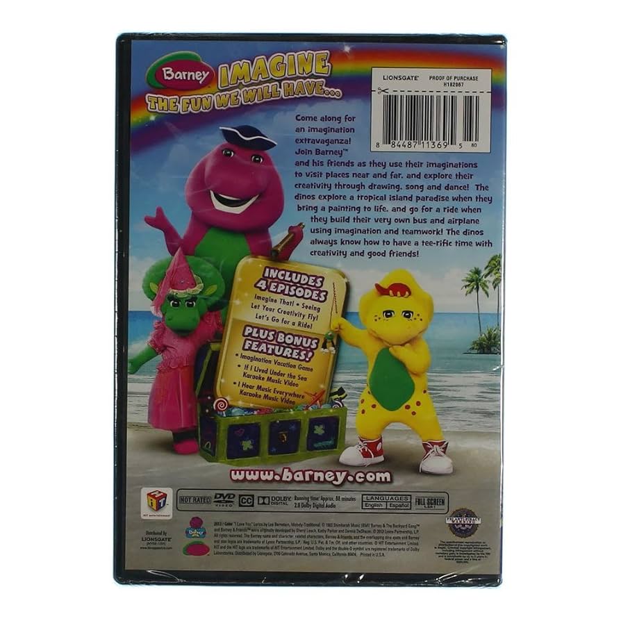 その他 Barney: Imagination  the Movie [DVD] Barney Imagination Island The Movie DVD 694662200542| eBay