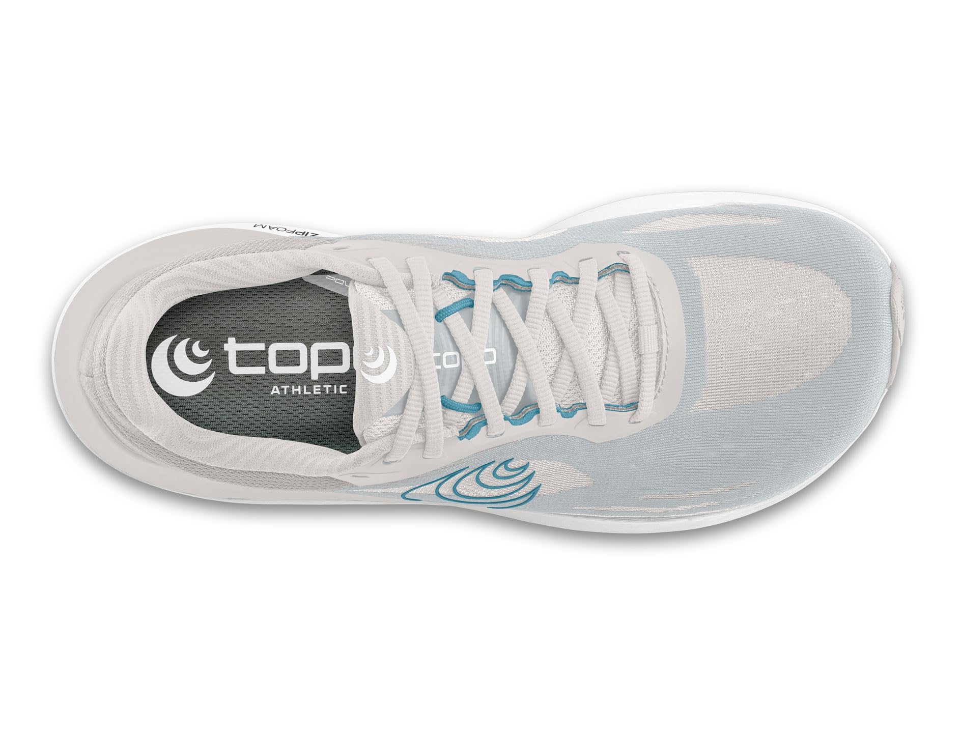 Topo Athletic Ultrafly 6 Laufschuhe Stabilitätsschuh Damen weiß - Grey/Sky 38