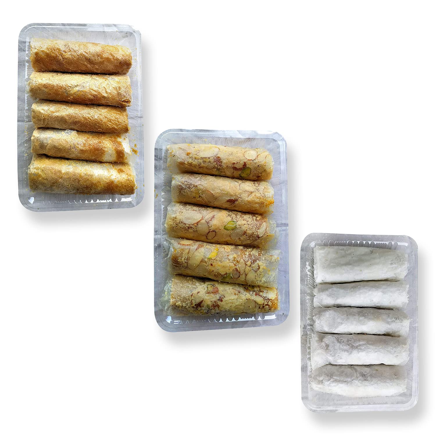 VEDANK Atreyapuram Pootharekulu Dryfruit 1pack, Jaggery 1pack, Sugar 1pack