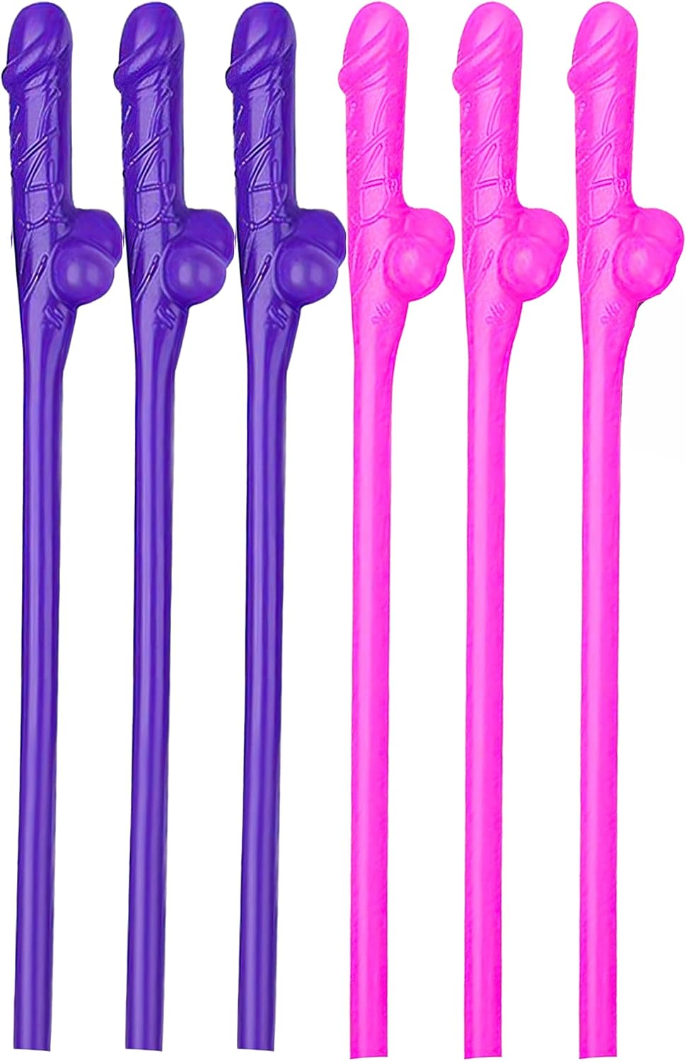 Party Penis Straw 10pcs Bachelorette Adult Party Straws