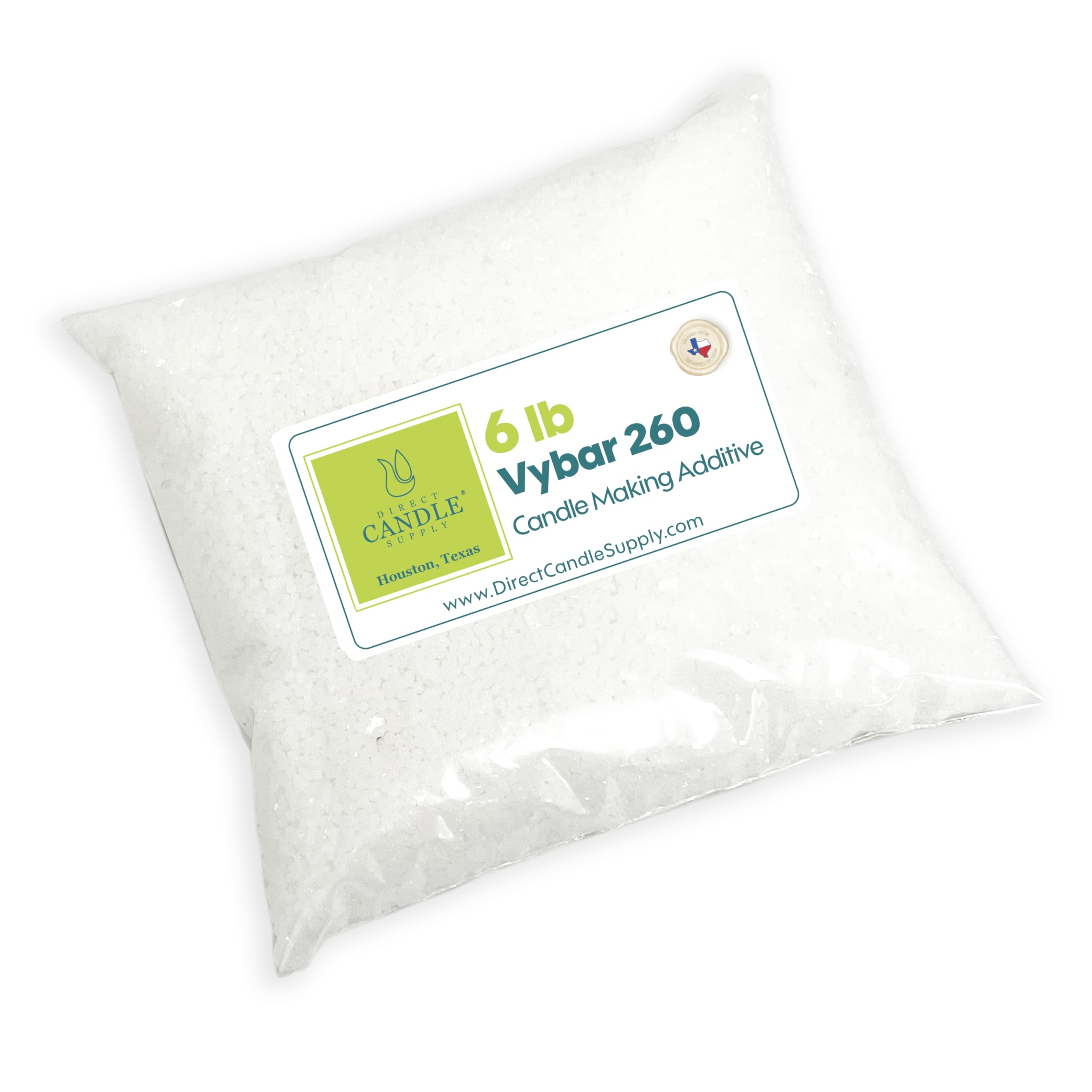 Vybar 260 Wax Additive for Candle Making | 6 lb Candle Wax Modifier for for Pillars, Votives, & Molded Candles | Candle Making Supplies