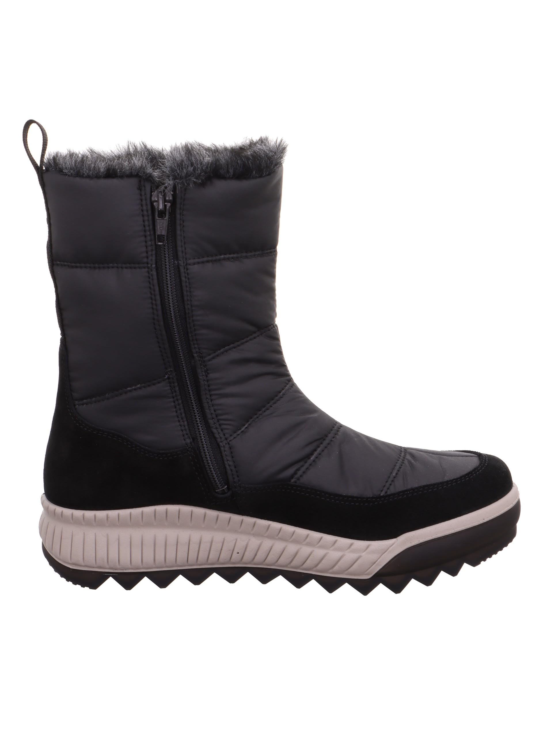 Legero Tirano Damenschuhe Stiefel Gefüttert Schwarz Freizeit