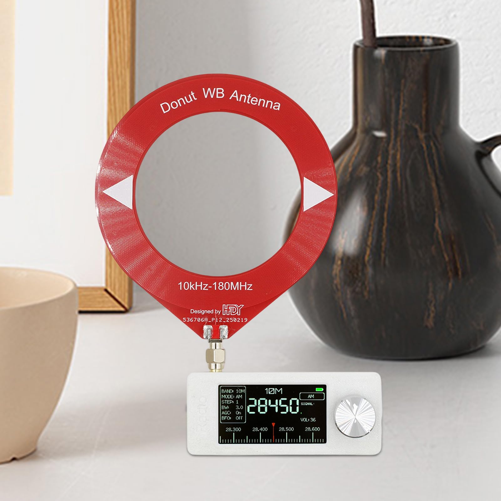 Master de Radio, Receptor de Radio de Bolsillo,Radios SW con todas las bandas - con antena, batería de 800mAh, pantalla HD, pantalla IPS compacta de 1,9 pulgadas para viajar a casa al aire libre
