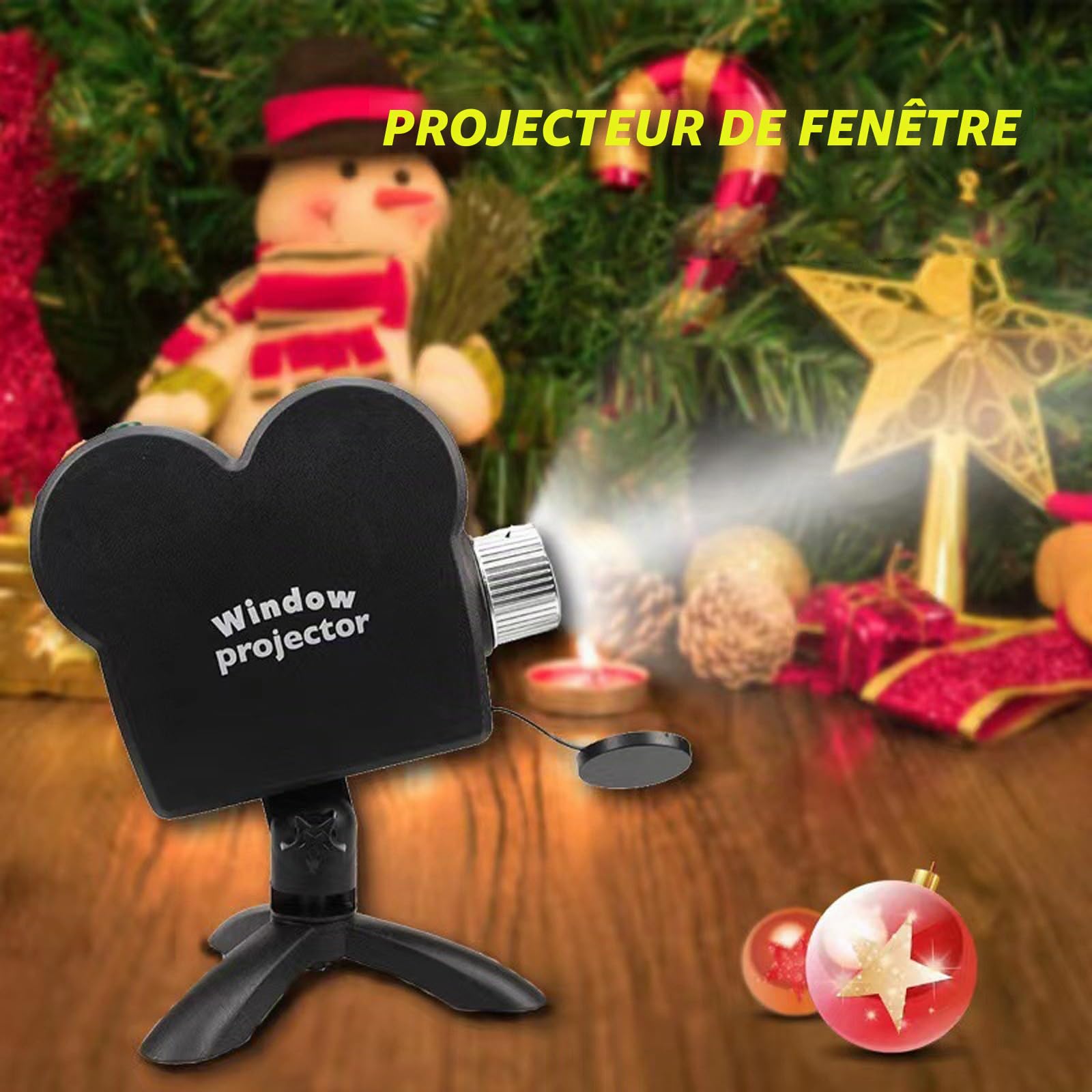 SUNXUE Halloween holographique Projection fenêtre affichage scène lampe noël Diode électroluminescente projecteurs lumières extérieur