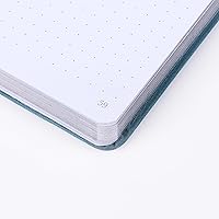 Vista 32 de A5 Bullet Dotted Journal Notebook 160gsm Thick Bleedproof Paper, Lay Flat Binding, 160 Numbered Pages Hard Cover Dot Grid Notebook/Bullet