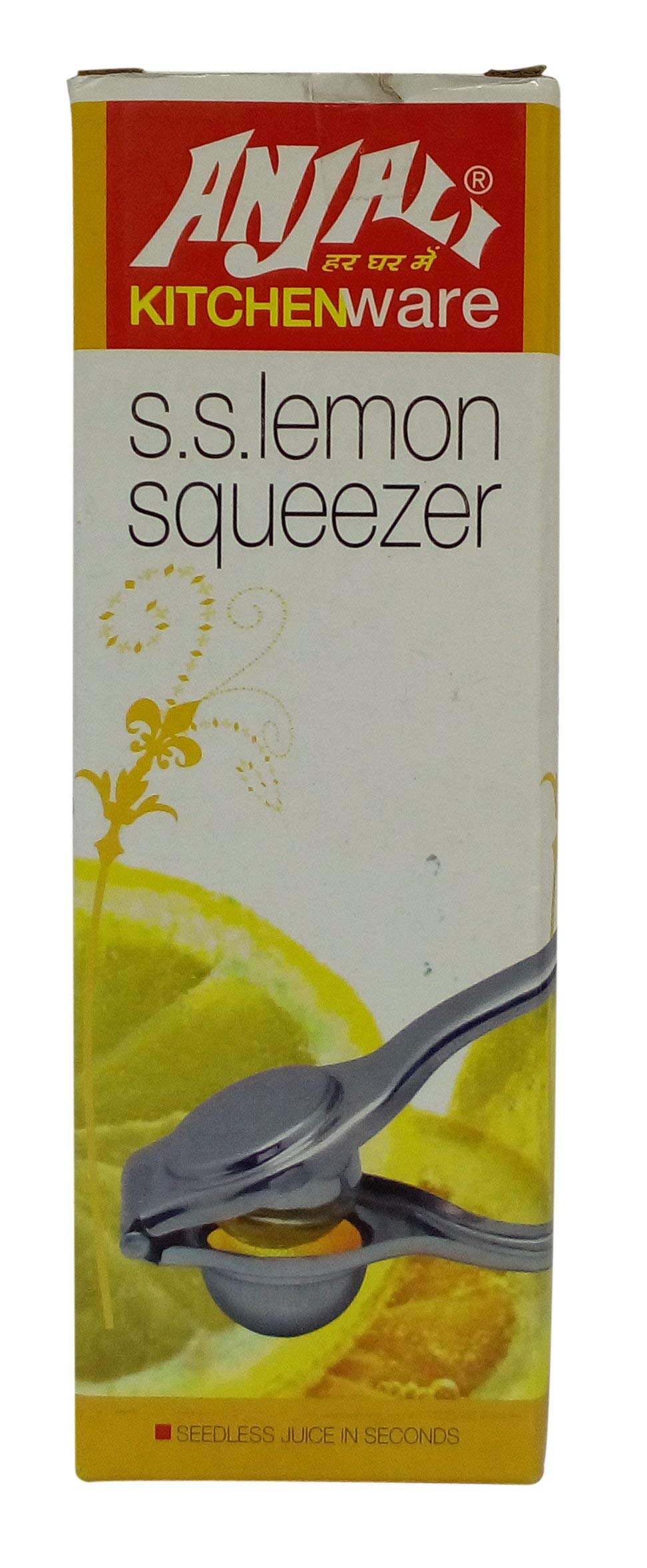 Anjali Lemon Squeezer - Stainless Steel (JL 09) Pack (B074M5QS38) Amazon Price History, Amazon Price Tracker