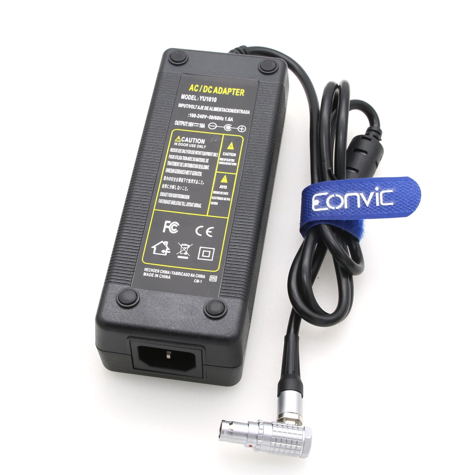 16V 10A 6 Pin Femmina Ad Angolo Retto AC DC Adattatore di Alimentazione Caricabatterie per RED Epic Scarlet DSMC2
