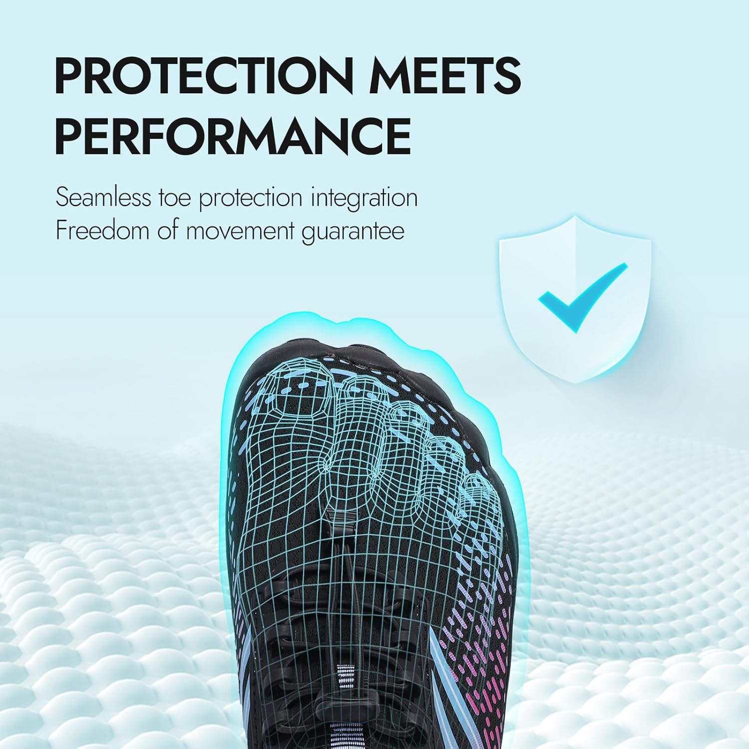 ATHMILE Hiking Barefoot Water Shoes for Women Men Beach Swim Aqua Pool River Quick Dry Athletic Wide Toe Outdoor Sport Kayaking Boating Rock Climbing Yoga Lake - Image 6