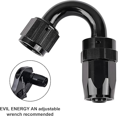 Miniatura 38 de EVIL ENERGY - Adaptador de manguera giratoria, color negro