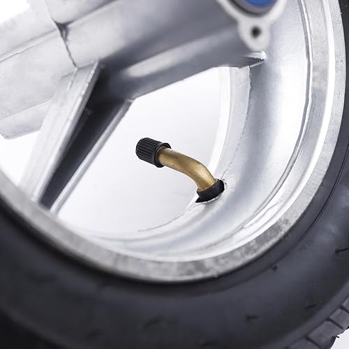 Miniatura 8 de Neumático de rueda trasera 11050-6.5 con rodamientos de 49 cc de 2 tiempos, mini bicicleta de cohete de bolsillo con cubo de neumático tubo negro