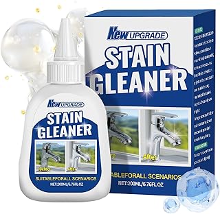 壁用カビ取りジェル - 200ml 多用途 業務用 強力洗浄 | 浴室用カビ取り剤 - シミ・布・ゴム・家電・浴室・玄関・キッチン・シンク・タイル・コーキング・ベビー用品・パーティー・旅行・オフィス用