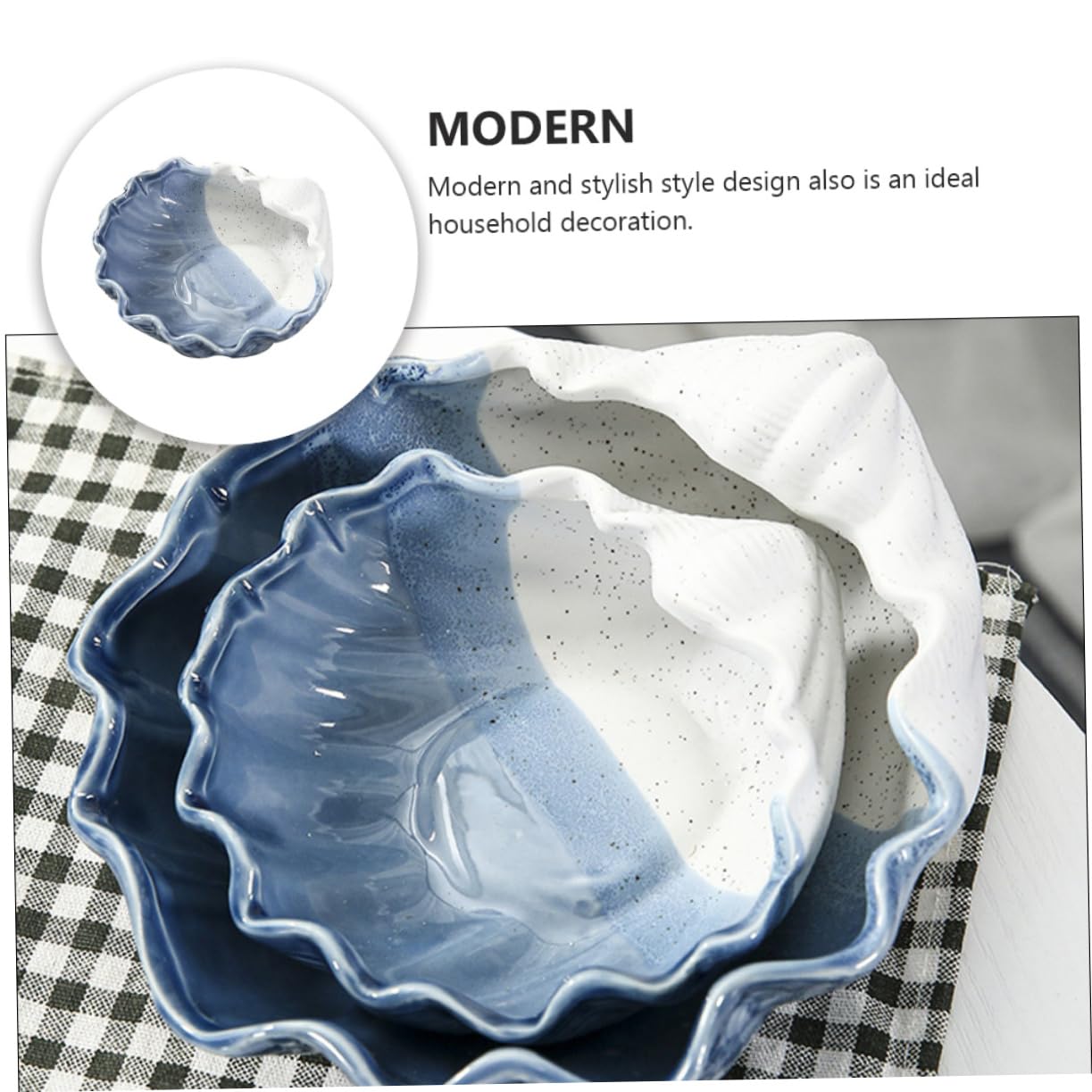 1 szt. Taca na biżuterię Uchwyt pierścieniowy na biżuterię Ceramiczne miski do maczania Ceramiczny uchwyt na przybory kuchenne Wystrój Małe naczynie na bibeloty Prezenty żeglarskie Uchwyt na biżuterię