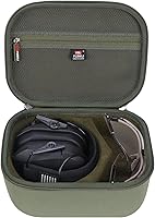 Vista 1 de FBLFOBELI Hard Case for Walker's Razor Slim/Howard Leight Shooting Ear Protection Electronic Shooting Muffs Earmuff
