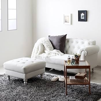 Amazon｜ビックスリー ソファ オットマン ベンチ ロココ調