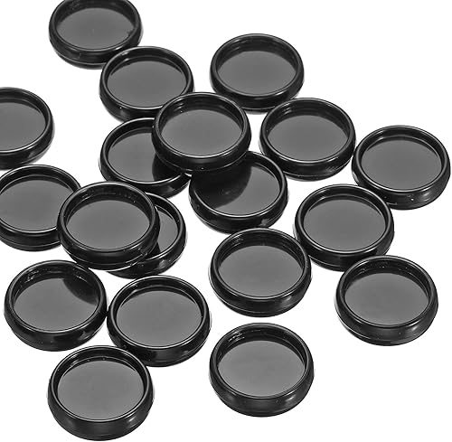 Miniatura 5 de PATIKIL Discos de encuadernación de libros de plástico de 0.748 in, paquete de 33 discos de expansión de disco redondos para planificador de