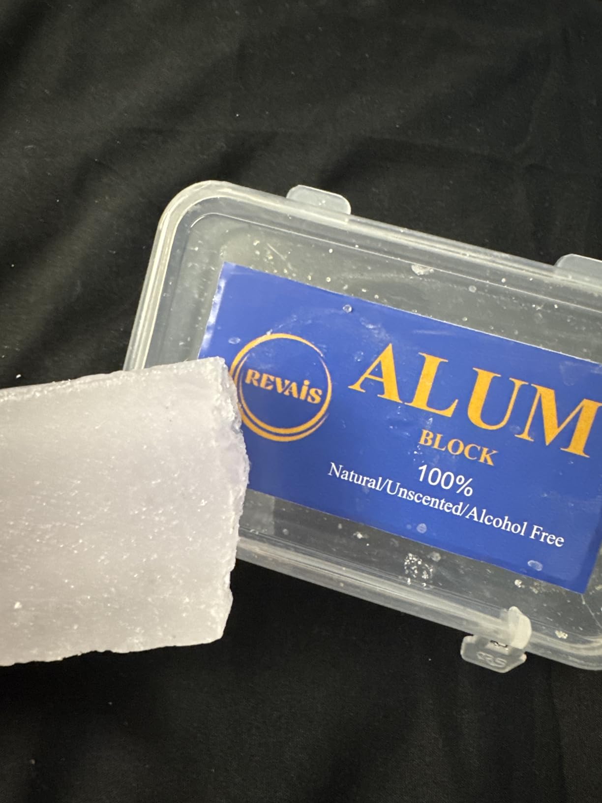Natural Alum Stone Block – 100% Pure Potassium Alum Fitkari Aftershave ...