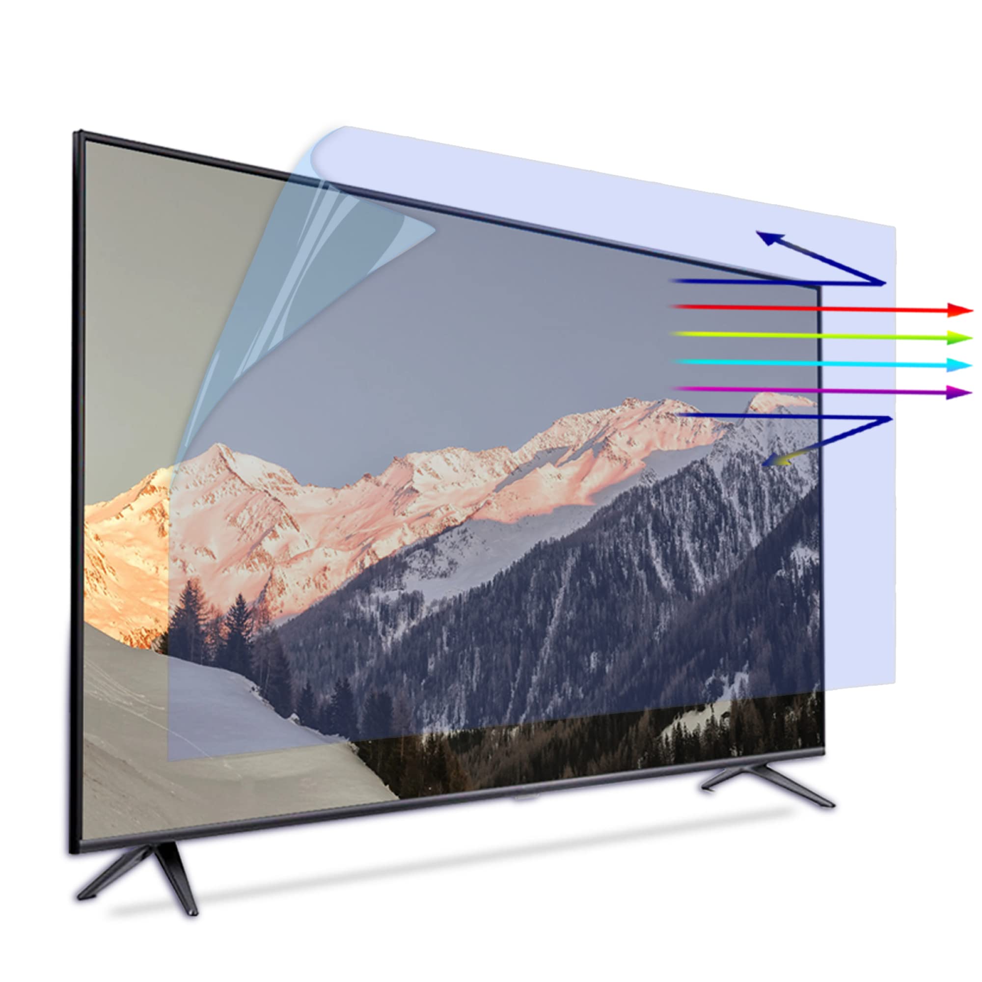 Protectores de Pantalla para televisores, de AntiBlue Light for Pantalla TV antideslumbrante for