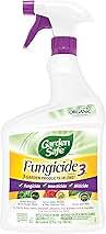 Garden Safe Brand Fungicide3, 32 Fluid Ounces, Insecticide and Miticide with Neem Oil Extract for Organic Gardening, Controls Black Spot, Aphids and Spider Mites