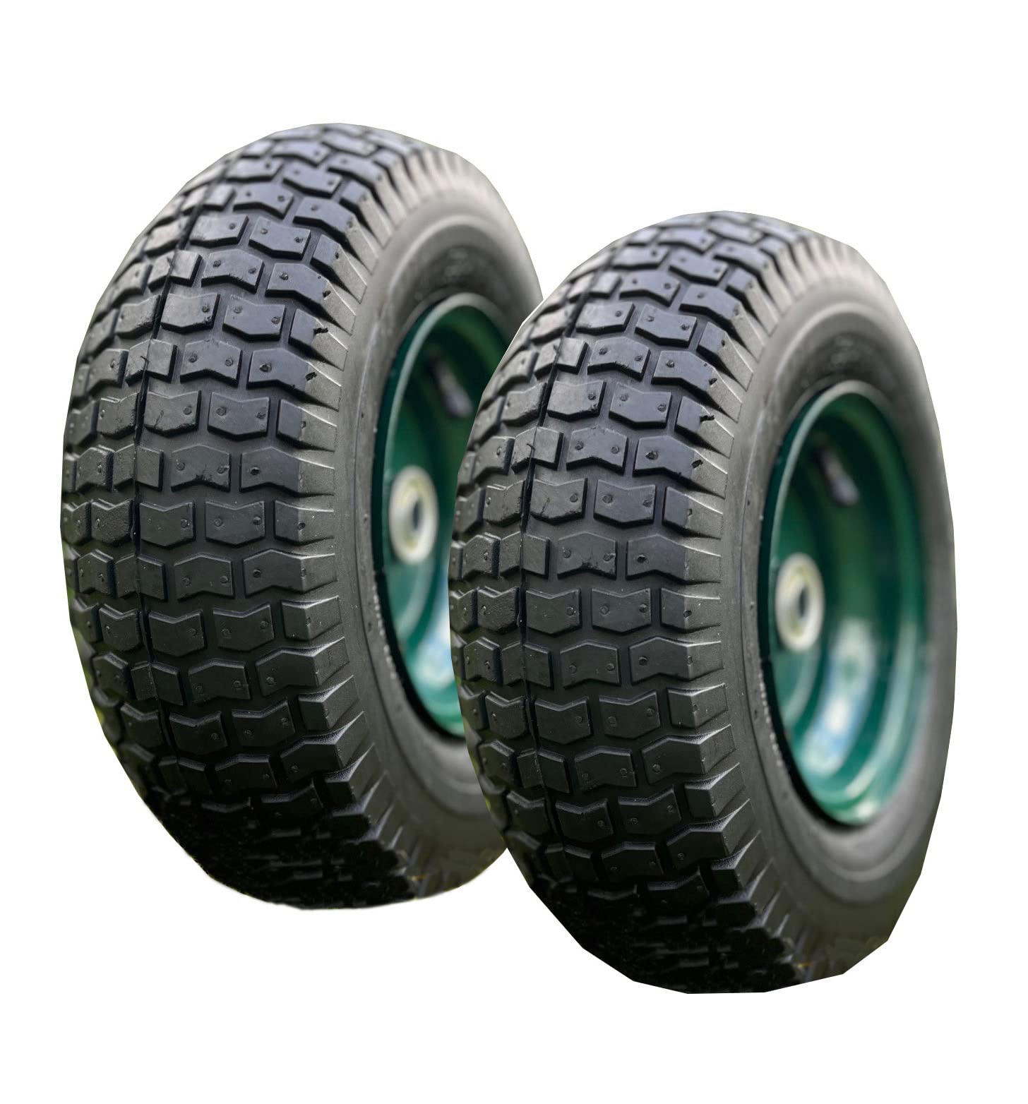 Selections Garden Trolley Cart Replacement Wheels (12 Inch - 30cm) - Pack of 2