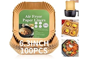 BorLeBbi Air Fryer Liners Disposable Square