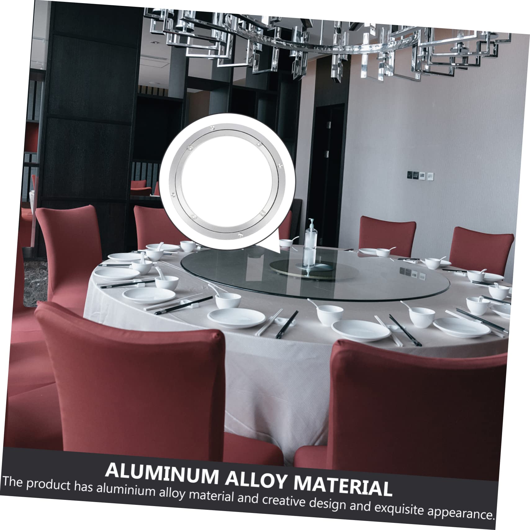 Cuscinetto Per Giradischi Rotondo in Base Per Giradischi Professionale Per Da Pranzo Fornitura Per Riparazione Componenti Elettronici