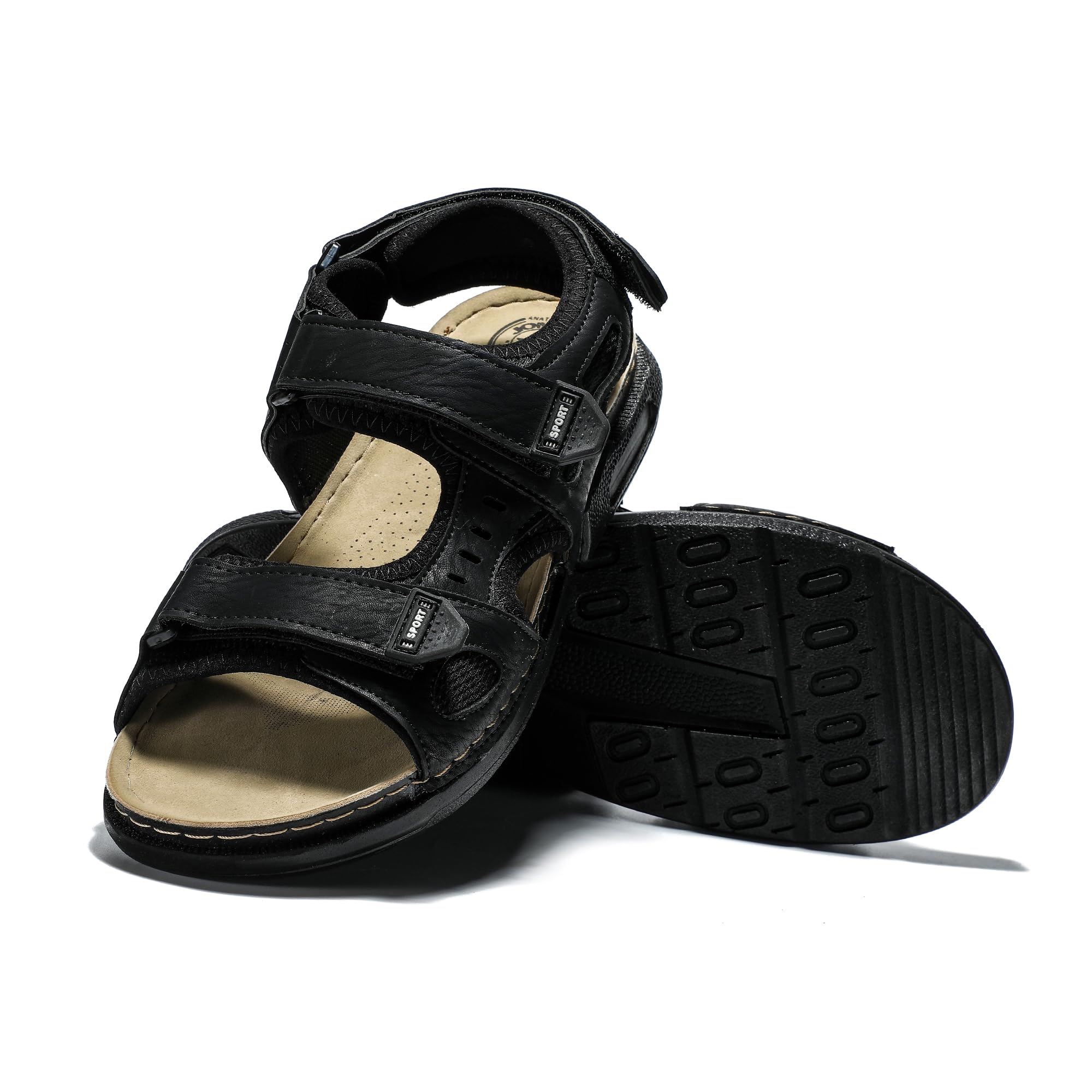 JOMIX Sandales de Randonnée Homme Chaussures d'été Réglable pour Sport Mer Plage