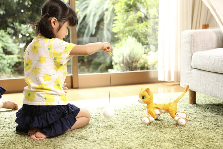 Omnibot Hello! Woonyan ハロー! ウ~ニャン 茶トラ タカラトミー 71iYUocoq-L._UF894,1000_QL80_.jpg