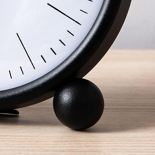 Miniatura 5 de OUSIKA Reloj de mesareloj de escritorio Reloj de escritorio Sala de estar Reloj para el hogar Adornos Escritorio Escritorio simple Pequeño Reloj de